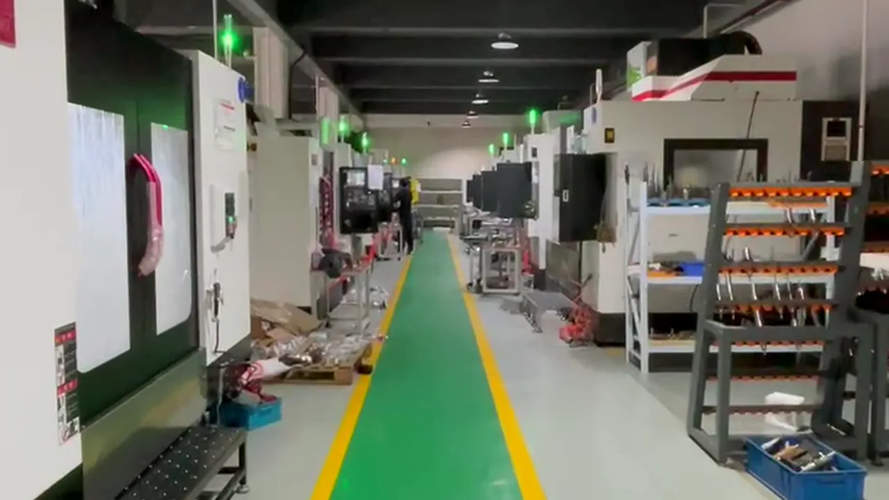 Metric Precision CNC manufacturing floor