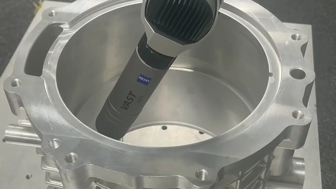 ZEISS inspection of a precision machined component