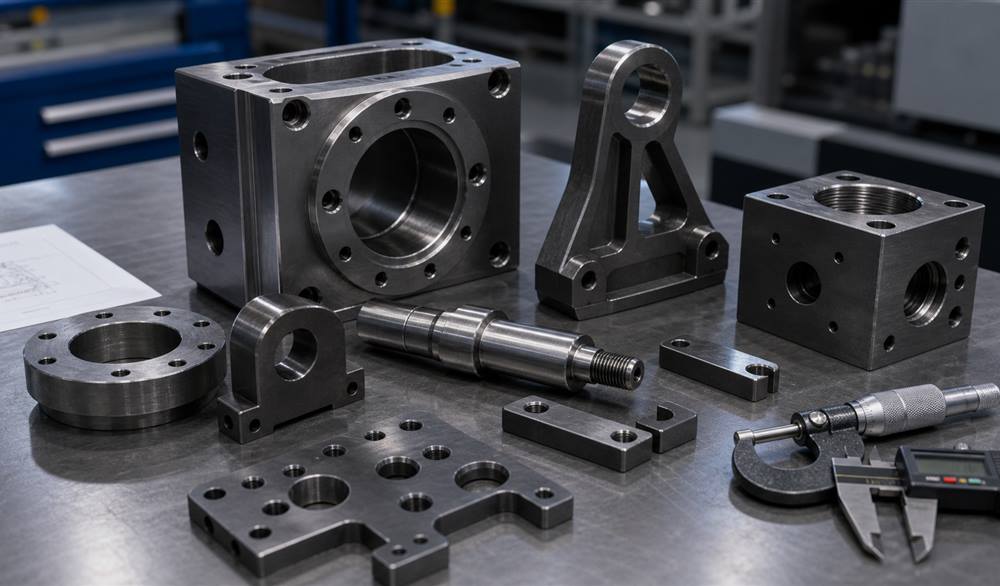 Carbon Steel CNC Machining Services manufacturing support