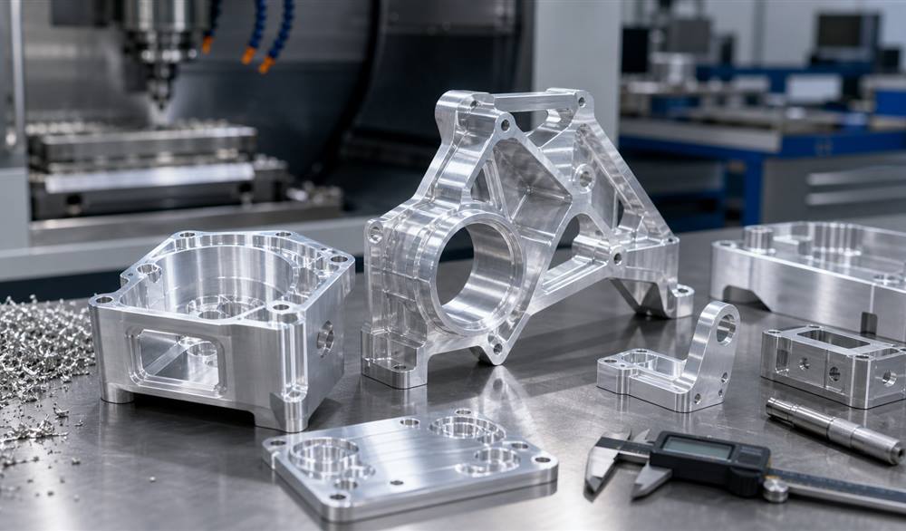 Aluminum CNC Machining Services for 6061 and 7075 Parts manufacturing support