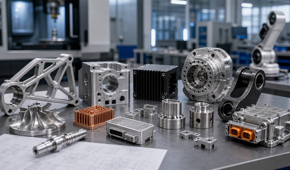 CMM inspection of a precision aluminum component