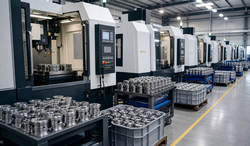 Mass Production Support for CNC Machined Parts manufacturing support