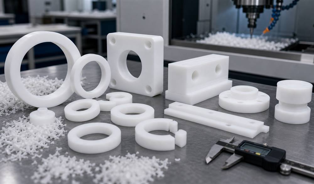 PTFE CNC Machining Services manufacturing support