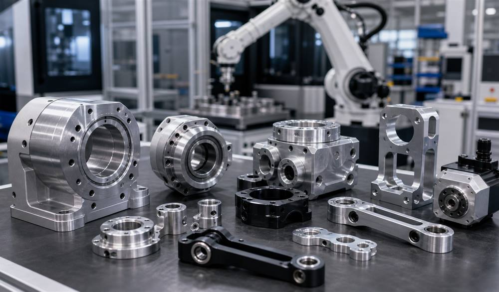 Robotics components built for compact, precise mechanical systems. manufacturing support